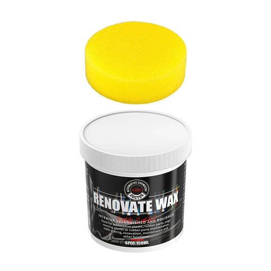 NEW Car Bumper Repair Paste - Restores Artificial Leather with Plastic, Enhances Black Effect, Car Polishing with Refurb Coating